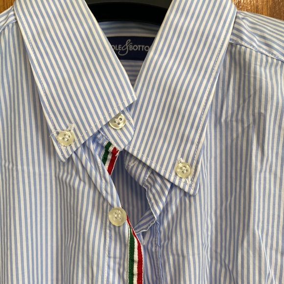 Men’s Striped Button-Up - Picture 4 of 8